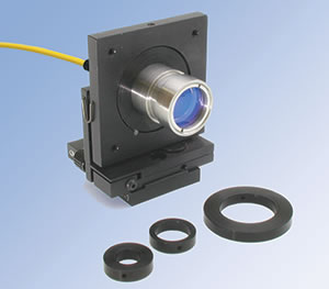 Micro Laser Systems　ファイバーコリメーター　調節可能・回折限界